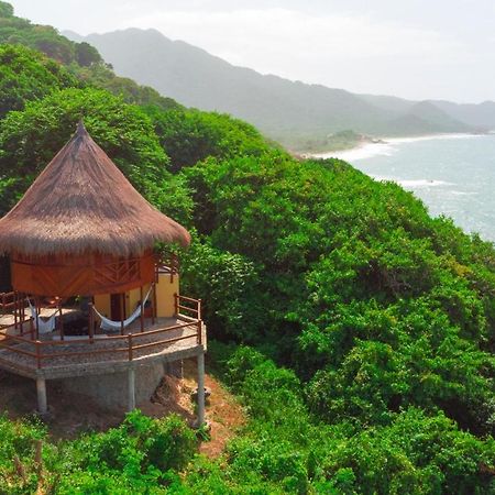 ホテル Ecohabs Tequendama - Parque Tayrona エル・ザイノ エクステリア 写真