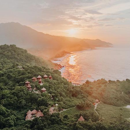 ホテル Ecohabs Tequendama - Parque Tayrona エル・ザイノ エクステリア 写真