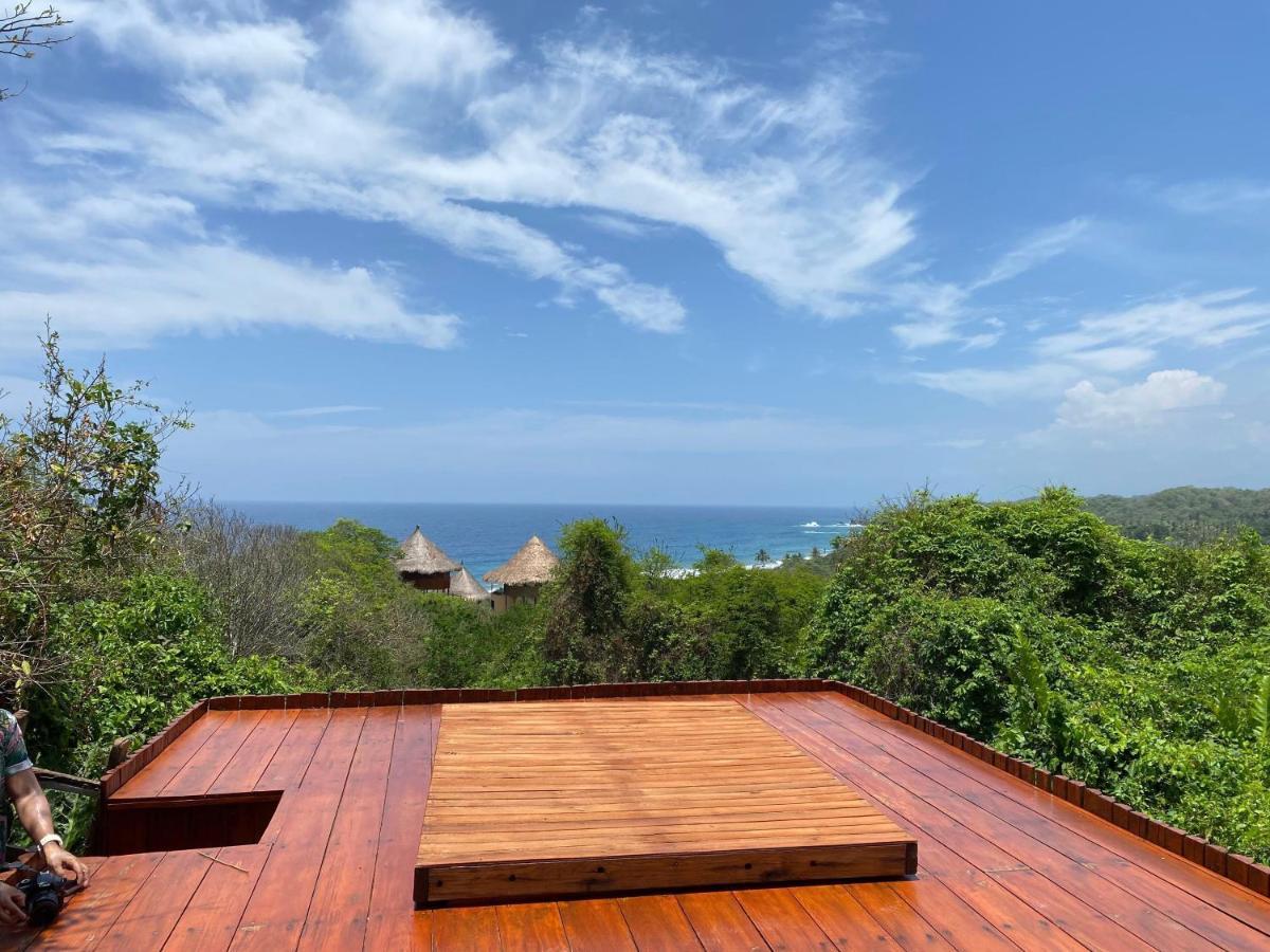 ホテル Ecohabs Tequendama - Parque Tayrona エル・ザイノ エクステリア 写真