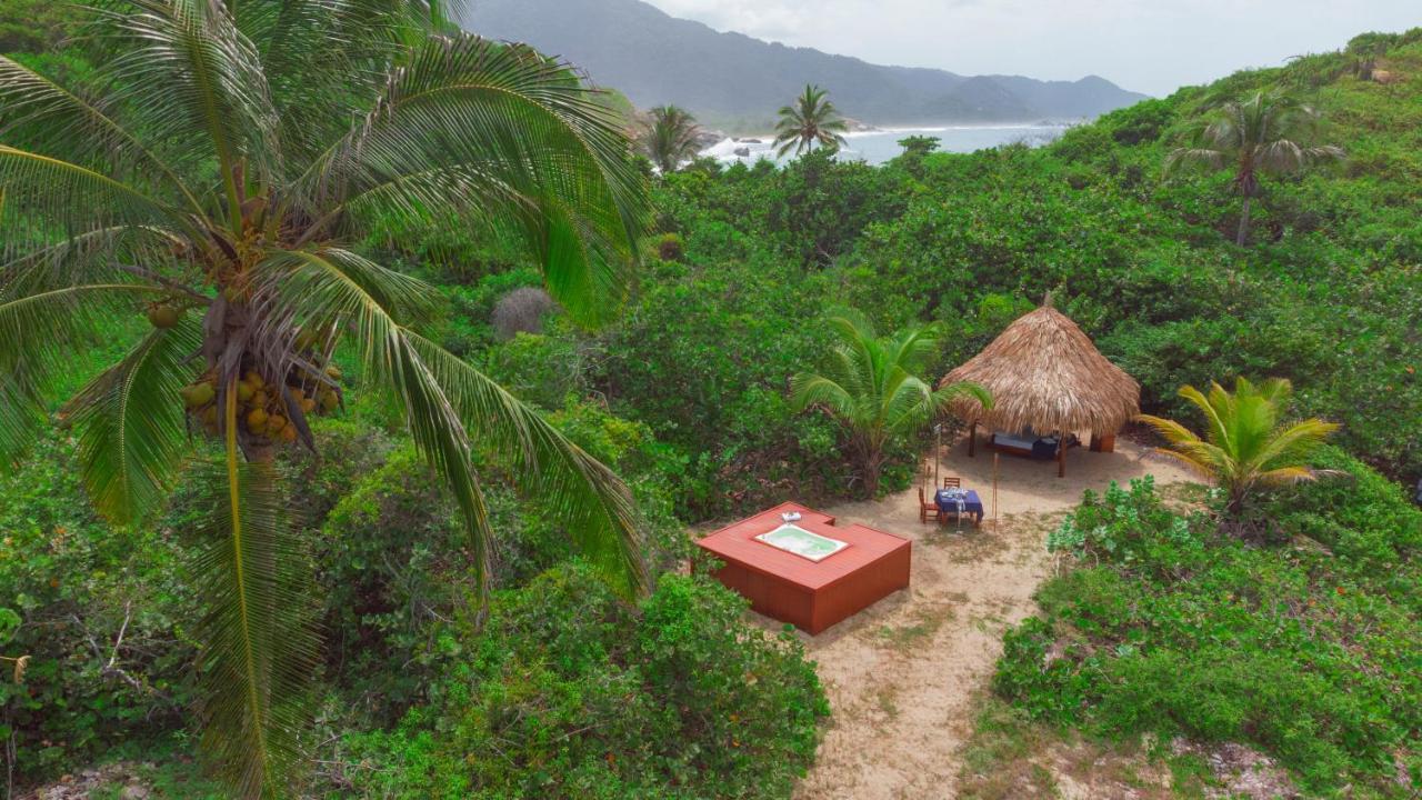 ホテル Ecohabs Tequendama - Parque Tayrona エル・ザイノ エクステリア 写真