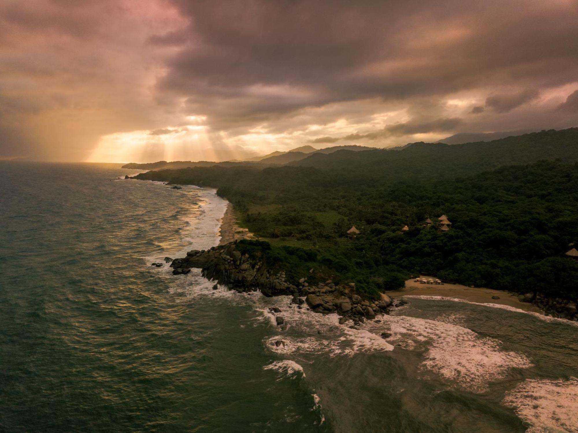 ホテル Ecohabs Tequendama - Parque Tayrona エル・ザイノ エクステリア 写真